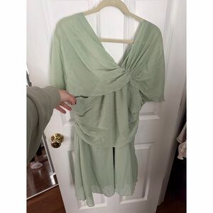 Sage Green Dress